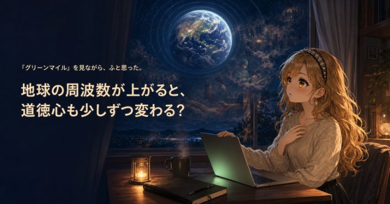 映画『グリーンマイル』を見て感じたこと。便利で快適な世の中は果たして幸せなの？