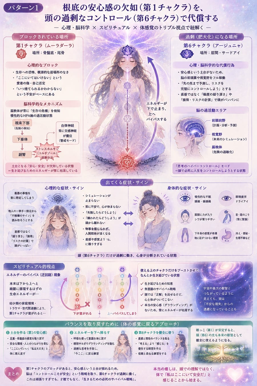チャクラブロックパターン1