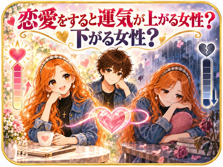 運気が上がる女性？下がる女性？