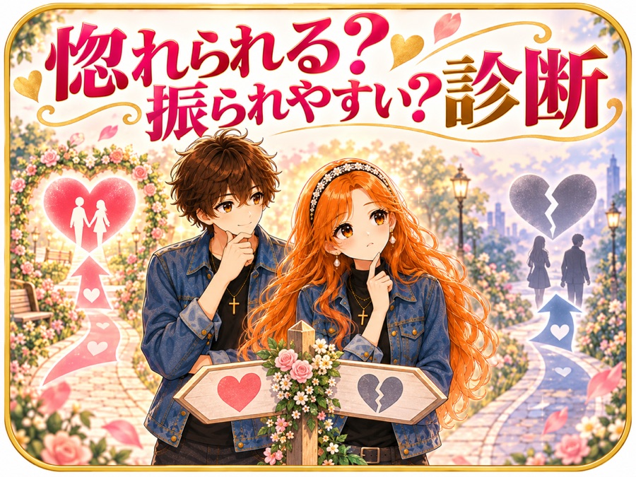 惚れられる？振られやすい？診断