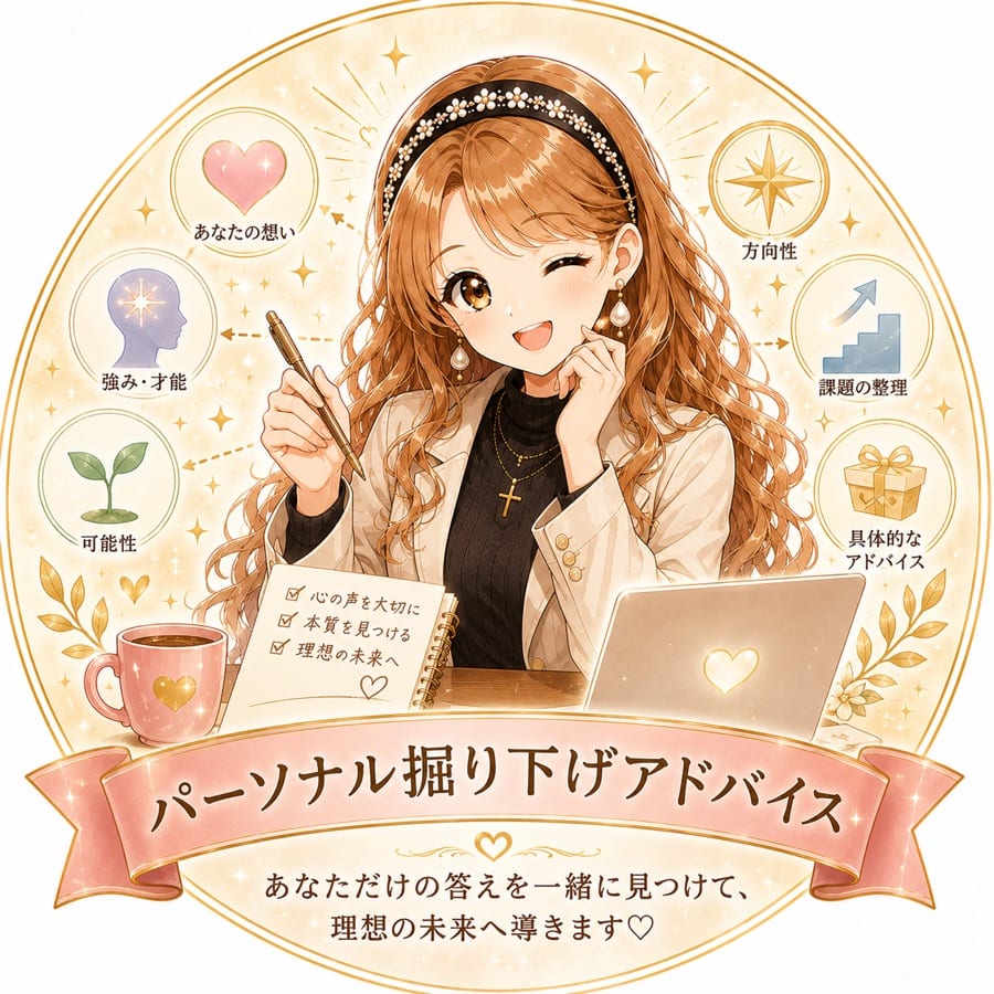 パーソナル掘り下げアドバイス