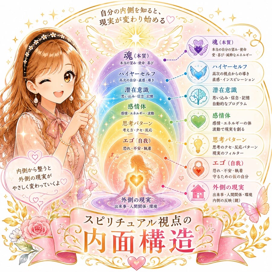 スピリチュアル視点&内面構造
