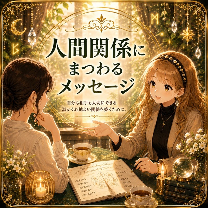 人間関係にまつわるメッセージ