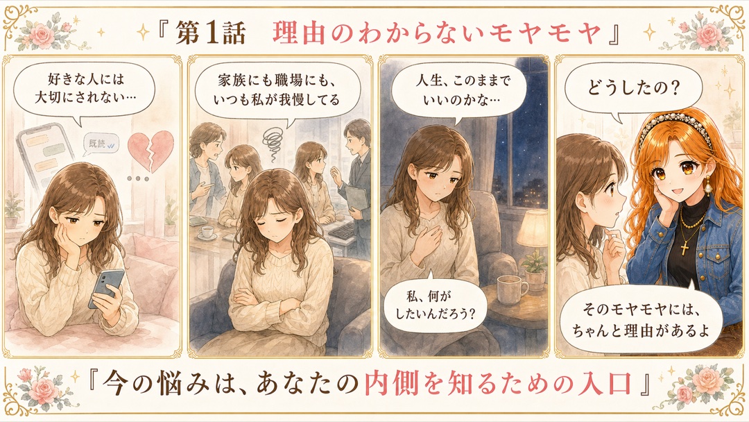 漫画①理由のわからないモヤモヤ